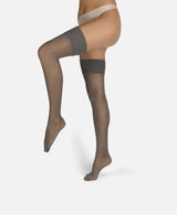 The Intrigue | Graue Overknees