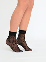 The Dot | Polka Dot Socken Schwarz