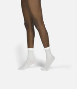 The Rib | Coconut Socks