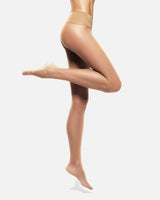 best nude tights for women Hedoine seamless high waist shaping nude tights