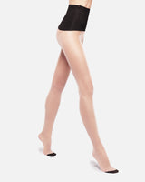 The Edgy Invincible Pearl nude tone matching tights for women seamless high waisted shaping Pantyhose Womens Tights for Women