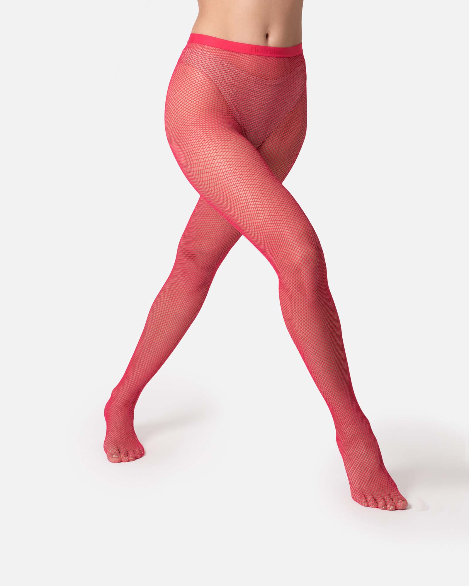 The Drama Pink Fishnet Tights Made To Last – Hēdoïne