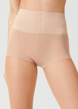 Shaping Control Top Compression Tights - Nude Vivid