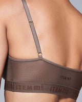 Supportive Power Mesh Bralette Nude Smoky