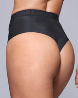 Supportive All Mesh Brazilian Briefs Schwarz