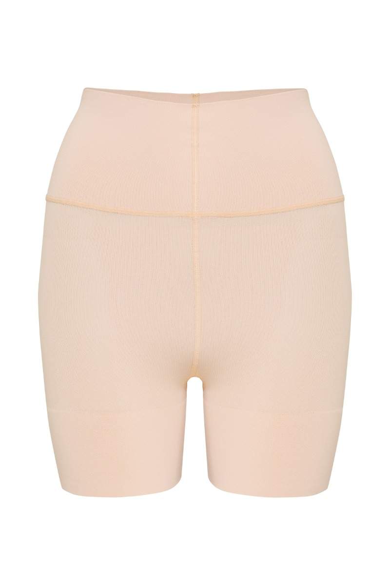 Anti-Reibung & Cellulite Shapewear Shorts Nude Vivid